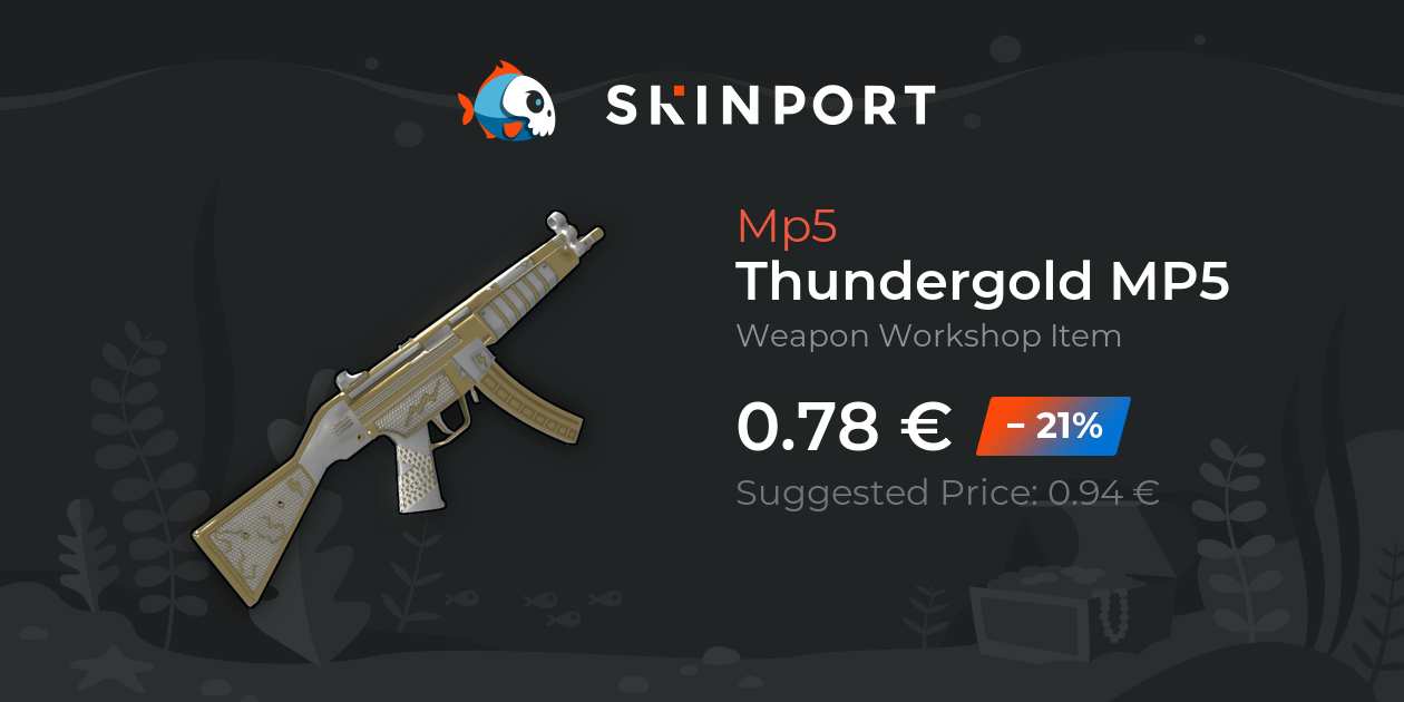Thundergold MP5 - Rust - Skinport