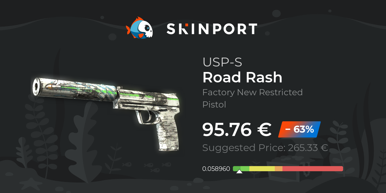 USPS Road Rash (Factory New) CounterStrike 2 Skinport