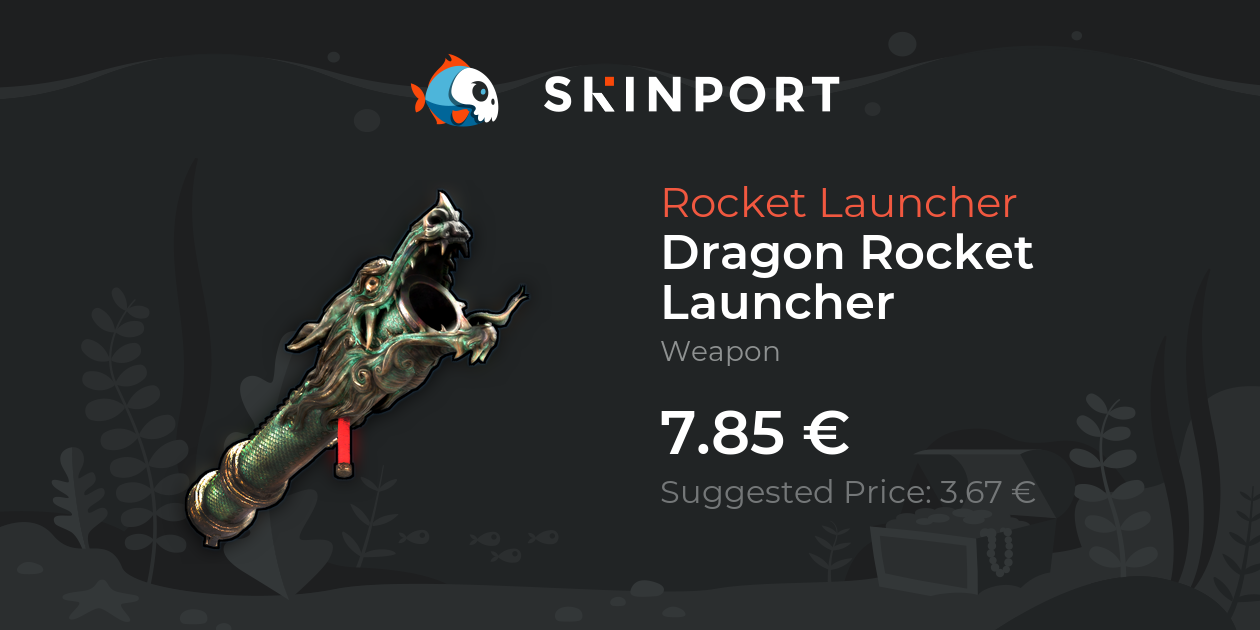 Dragon Rocket Launcher - Rust - Skinport