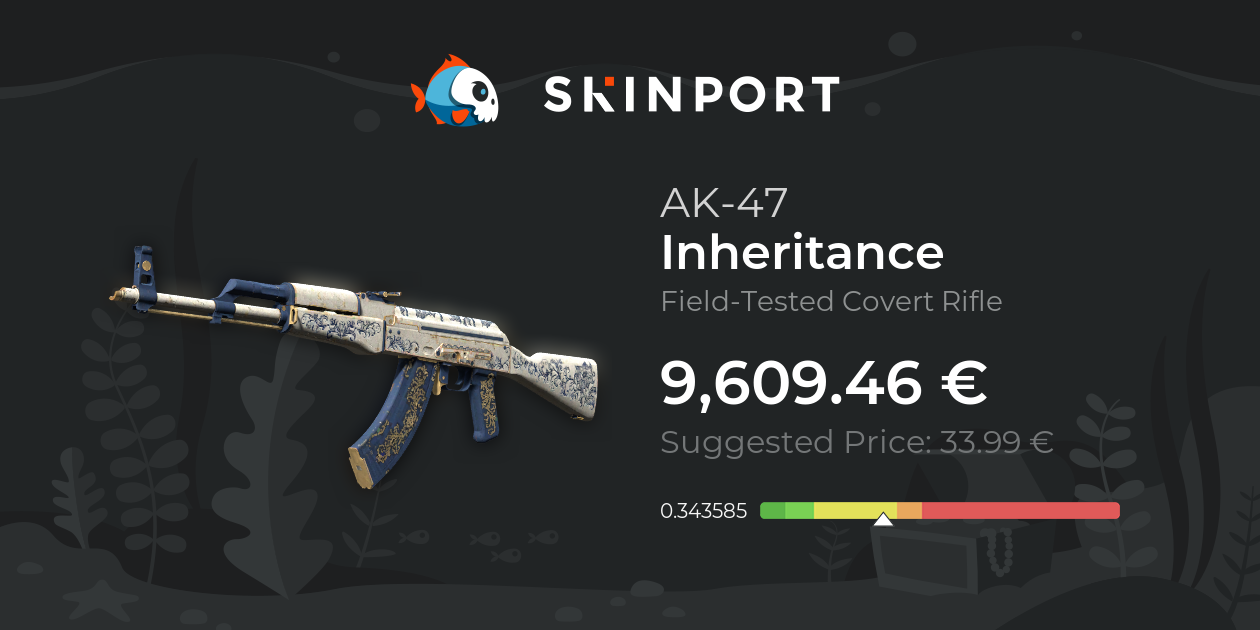 AK-47 | Inheritance (Field-Tested) - Counter-Strike 2 - Skinport