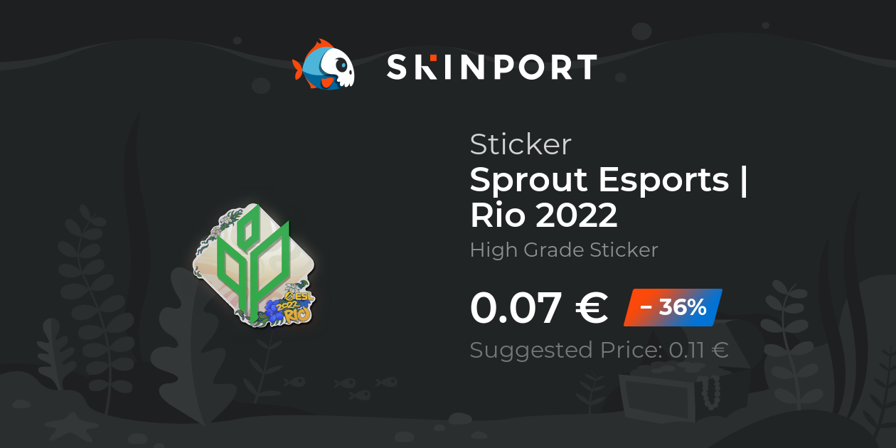 Sticker | Sprout Esports | Rio 2022 - Counter-Strike 2 - Skinport