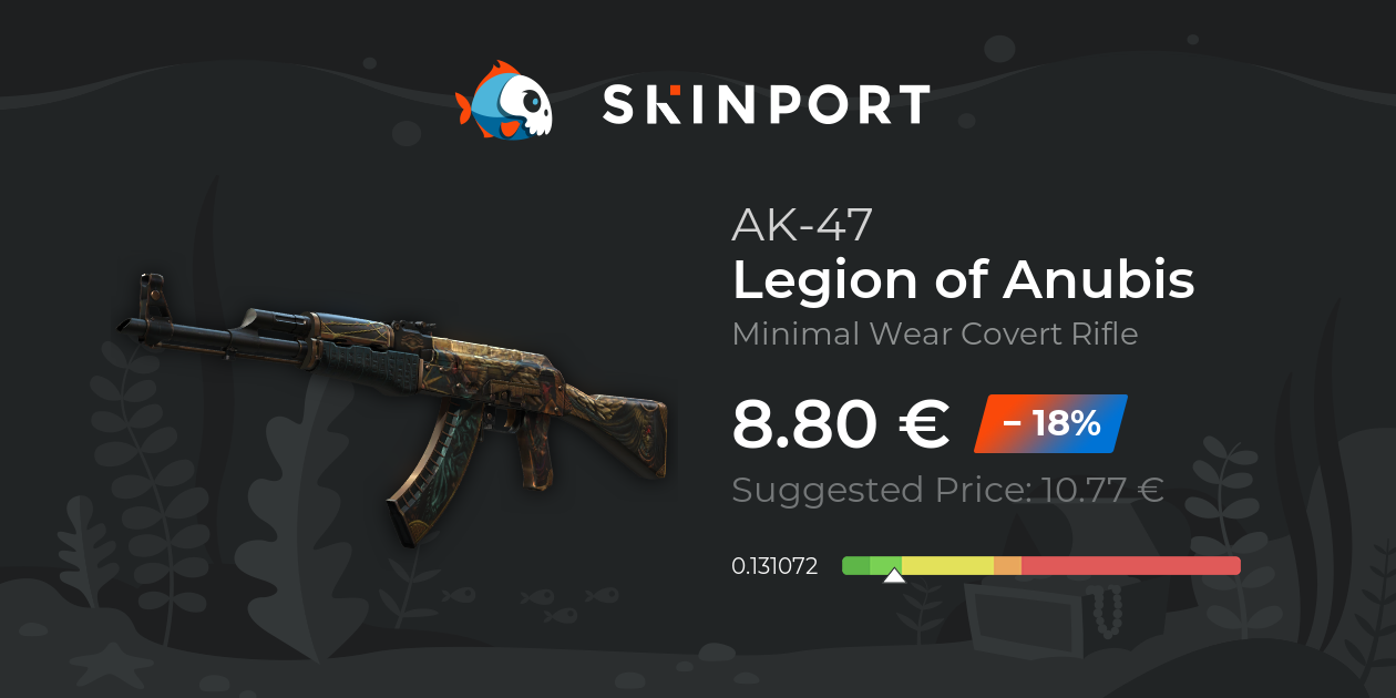 AK-47 | Legion of Anubis (Minimal Wear) - Counter-Strike 2 - Skinport