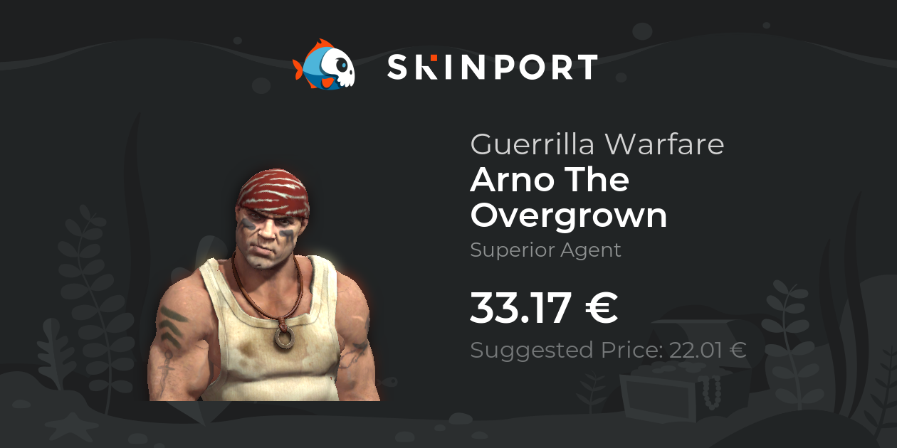 Arno The Overgrown | Guerrilla Warfare - Counter-Strike 2 - Skinport