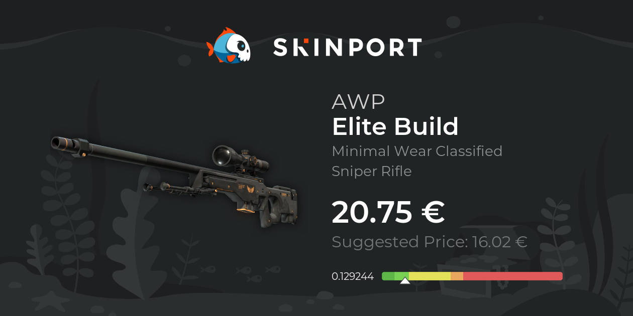 AWP | Elite Build (Minimal Wear) - Counter-Strike 2 - Skinport