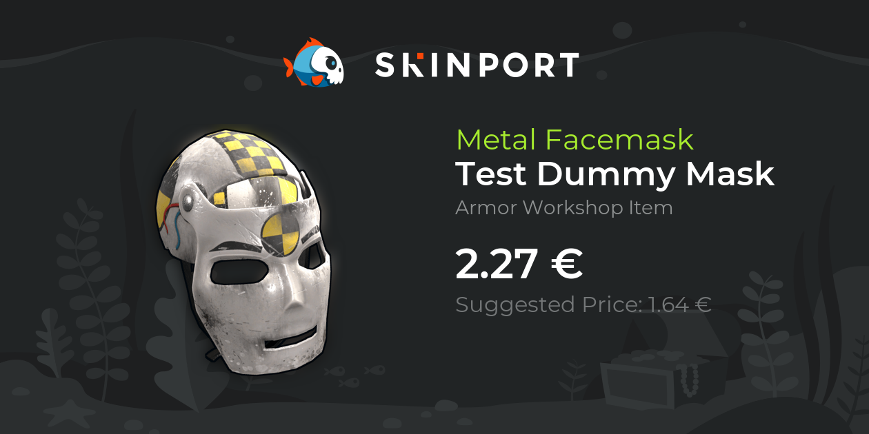 Test Dummy Mask - Rust - Skinport