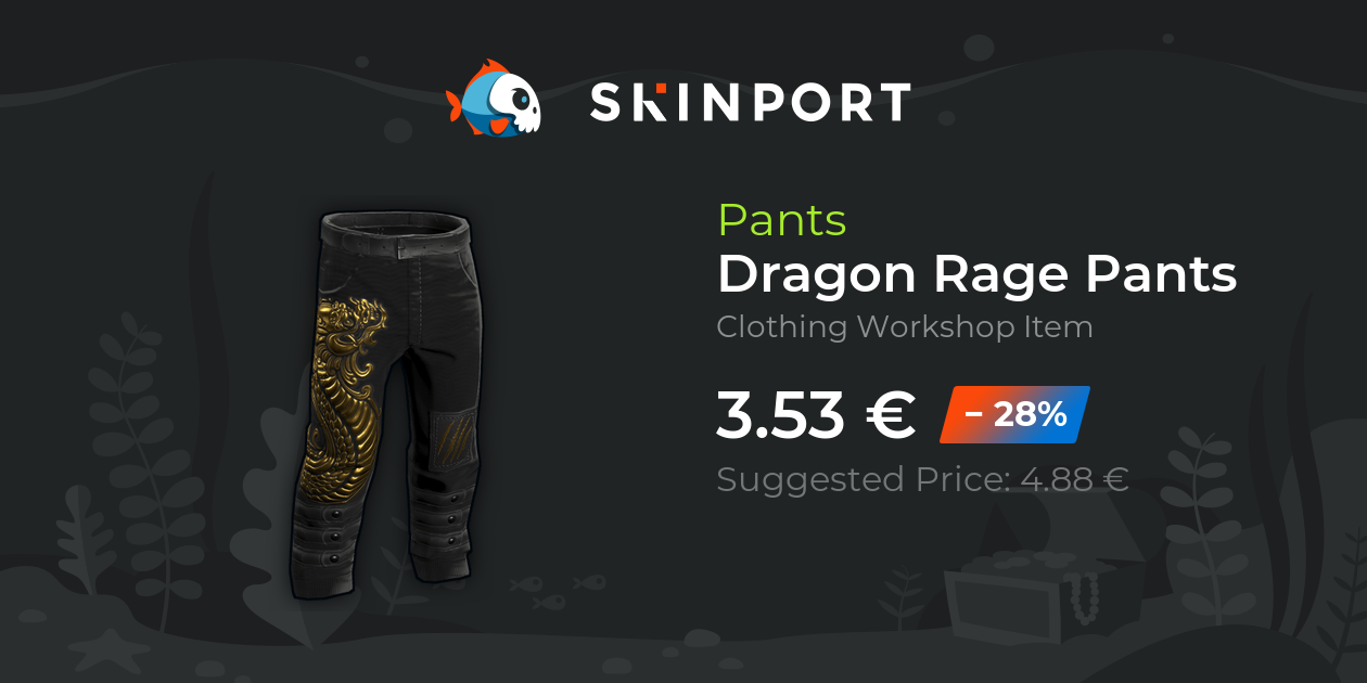 Dragon Rage Pants - Rust - Skinport