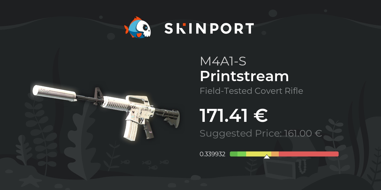 M4A1-S | Printstream (Field-Tested) - Counter-Strike 2 - Skinport
