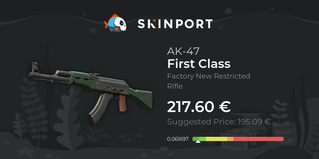 AK-47 | First Class (Factory New) - Counter-Strike 2 - Skinport
