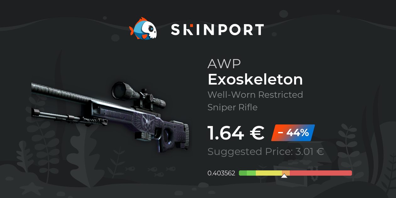 AWP  Exoskeleton (Well-Worn) - CS2 - Skinport