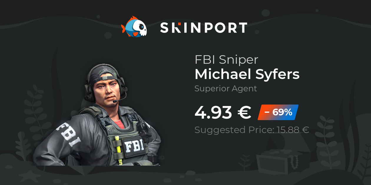 Michael Syfers | FBI-Scharfschütze - CS:GO - Skinport