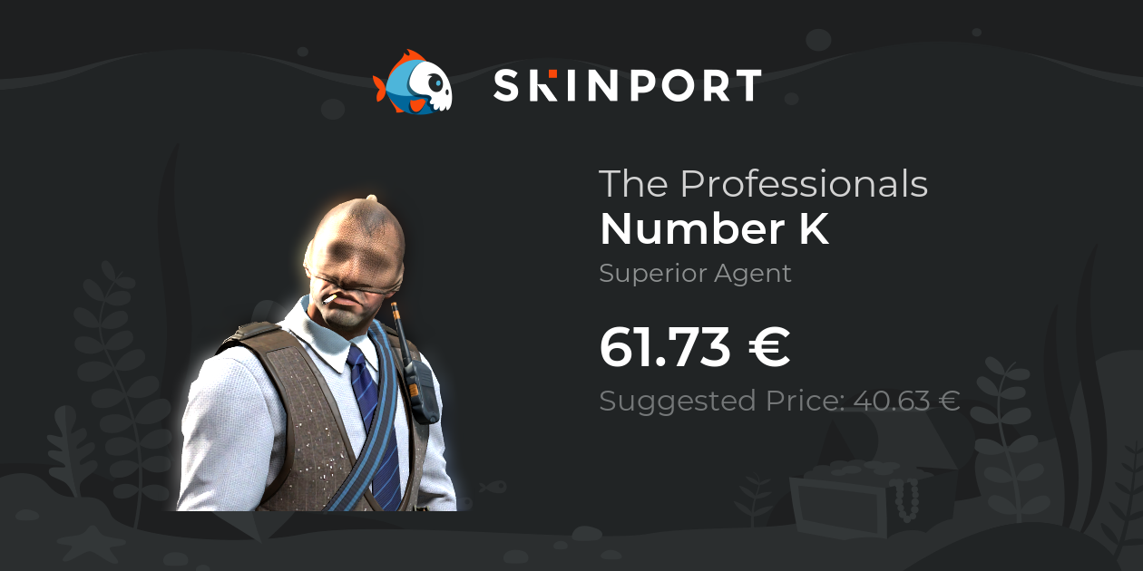 Number K | The Professionals - Counter-Strike 2 - Skinport