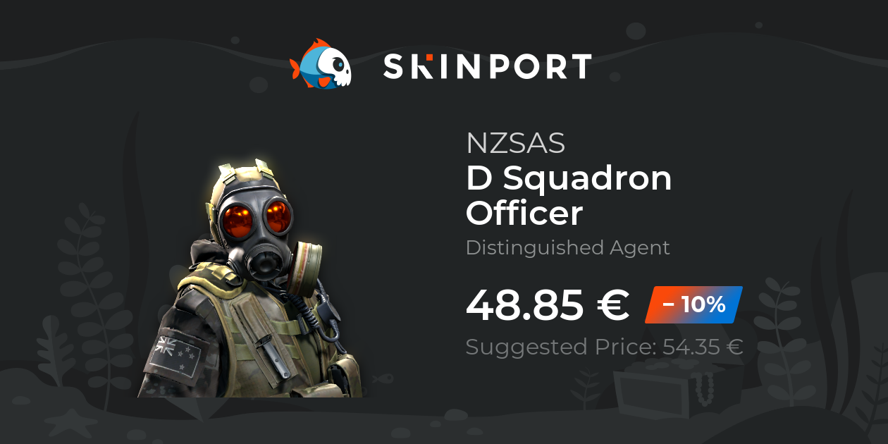 D Squadron Officer | NZSAS - Counter-Strike 2 - Skinport