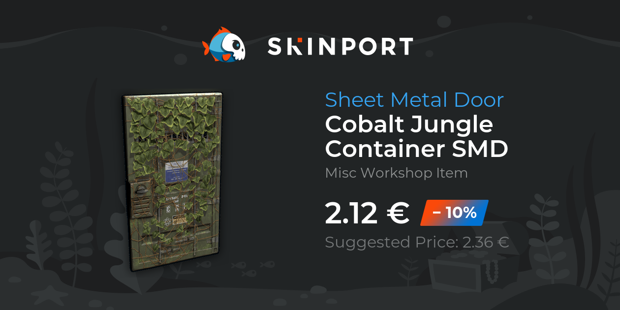 Cobalt Jungle Container SMD - Rust - Skinport