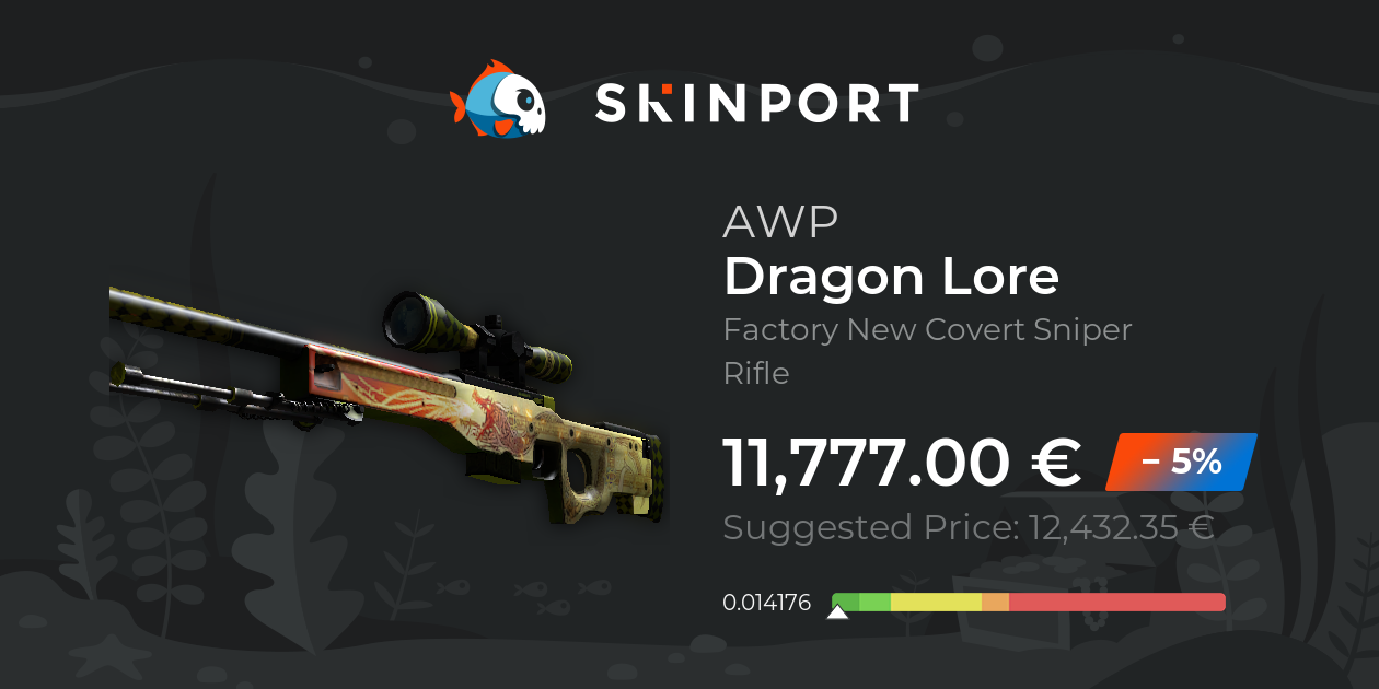 AWP | Dragon Lore (Factory New) - CS2 - Skinport