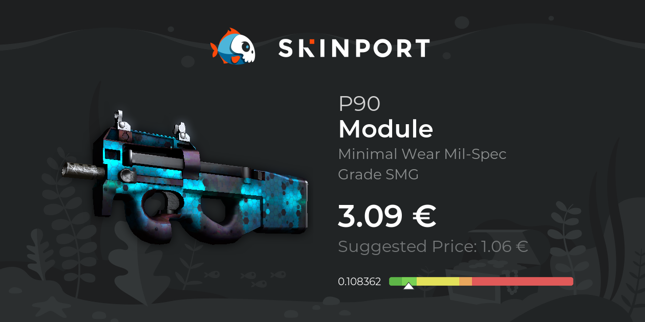 P90 | Module (Minimal Wear) - Counter-Strike 2 - Skinport