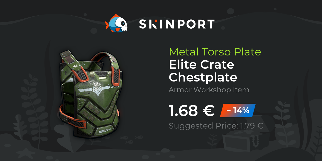 Elite Crate Chestplate - Rust - Skinport