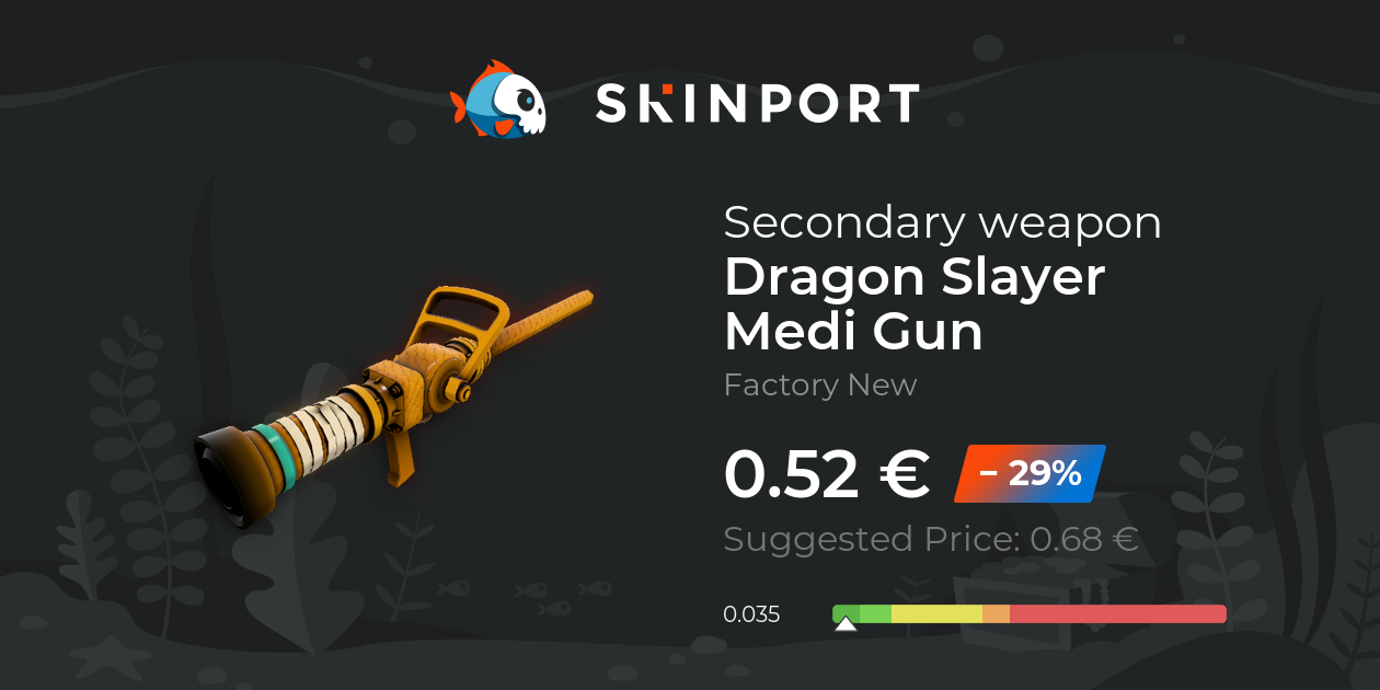 Dragon Slayer Medi Gun (Factory New) - Team Fortress 2 - Skinport