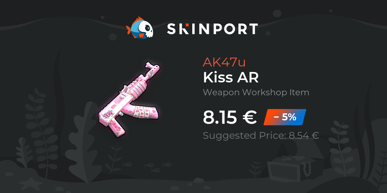 Kiss AR - Rust - Skinport