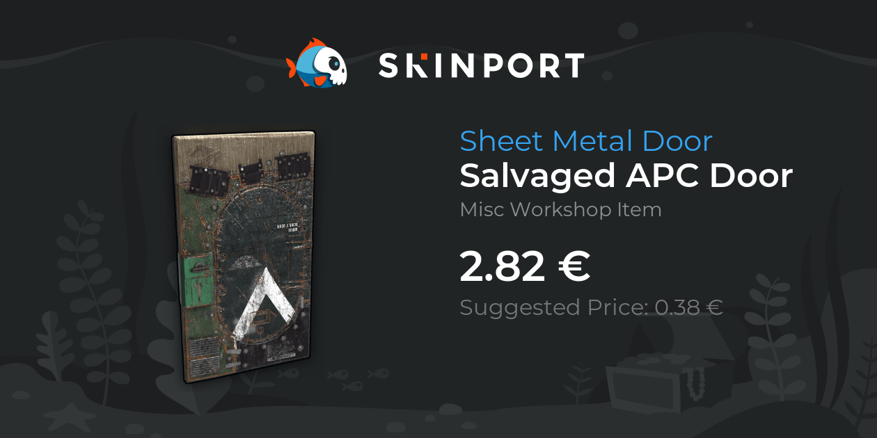 Salvaged APC Door - Rust - Skinport