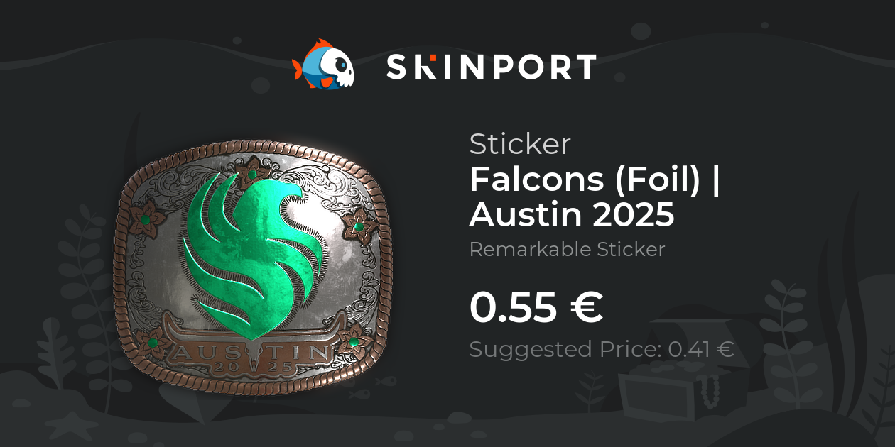 Sticker | Falcons (Foil) | Austin 2025 - Counter-Strike 2 - Skinport