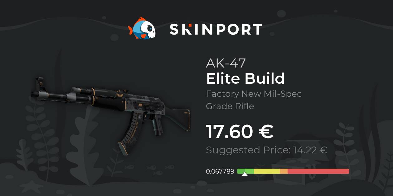 AK-47 | Elite Build (Factory New) - Counter-Strike 2 - Skinport