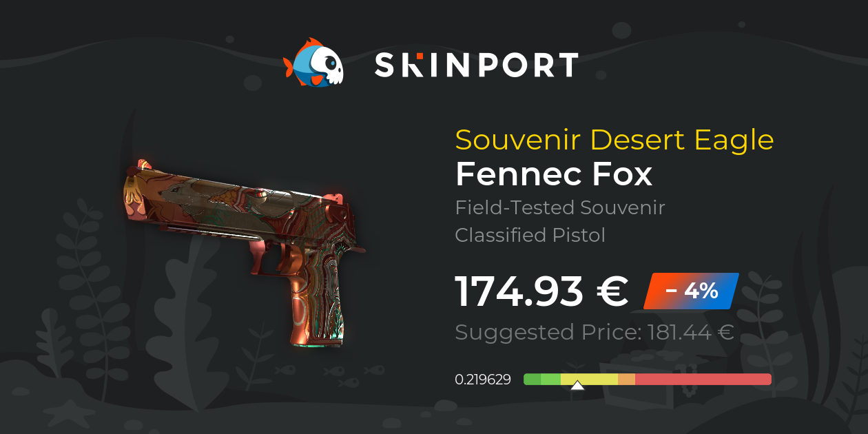 Souvenir Desert Eagle | Fennec Fox (Field-Tested) - Counter-Strike 2