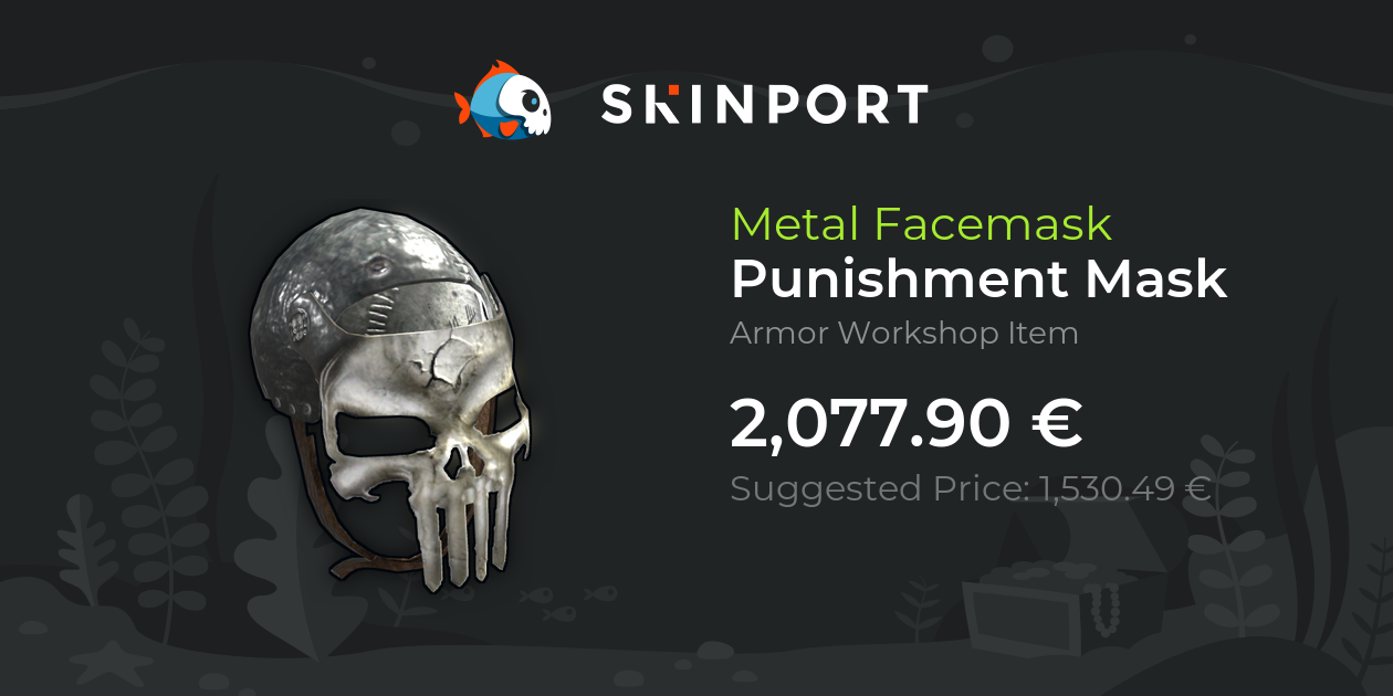 Punishment Mask - Rust -