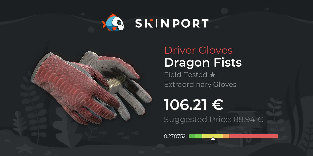 Driver Gloves | Dragon Fists (Field-Tested) - Counter-Strike 2 - Skinport