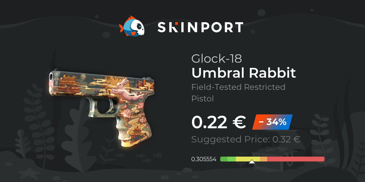Glock-18 | Umbral Rabbit (Field-Tested) - Counter-Strike 2 - Skinport