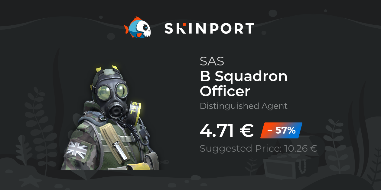 B Squadron Officer | SAS - CS:GO - Skinport