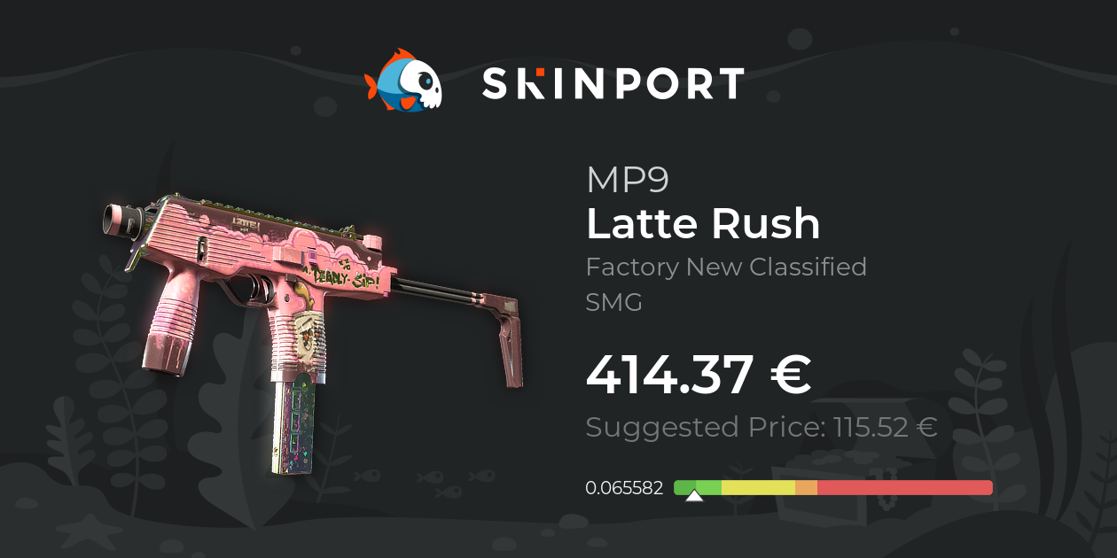 MP9 | Latte Rush (Factory New) - Counter-Strike 2 - Skinport