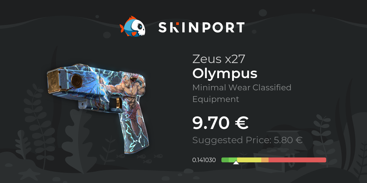 Zeus x27 | Olympus (Minimal Wear) - Counter-Strike 2 - Skinport