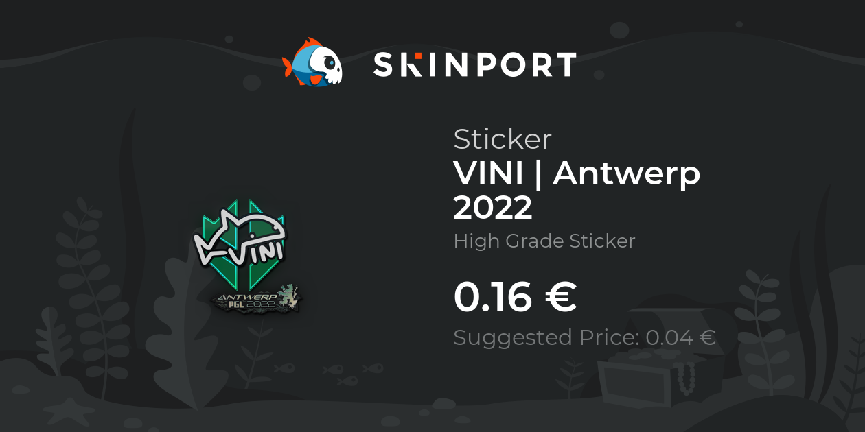 Sticker | VINI | Antwerp 2022 - Counter-Strike 2 - Skinport