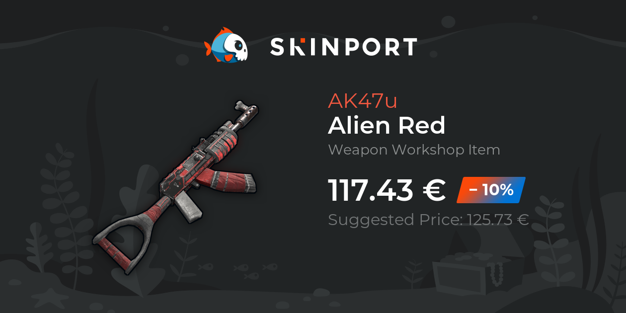 Alien Red - Rust - Skinport