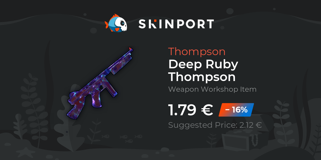 Deep Ruby Thompson - Rust - Skinport