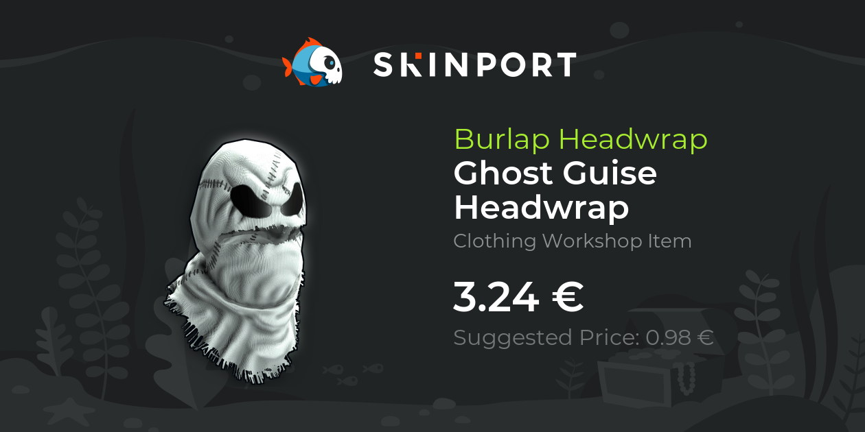 Ghost Guise Headwrap - Rust - Skinport