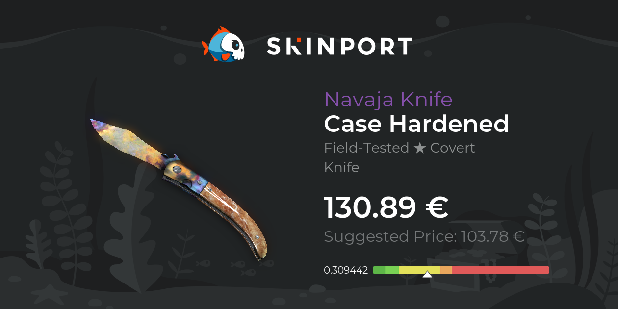 Navaja Knife Case Hardened (FieldTested) CSGO Skinport