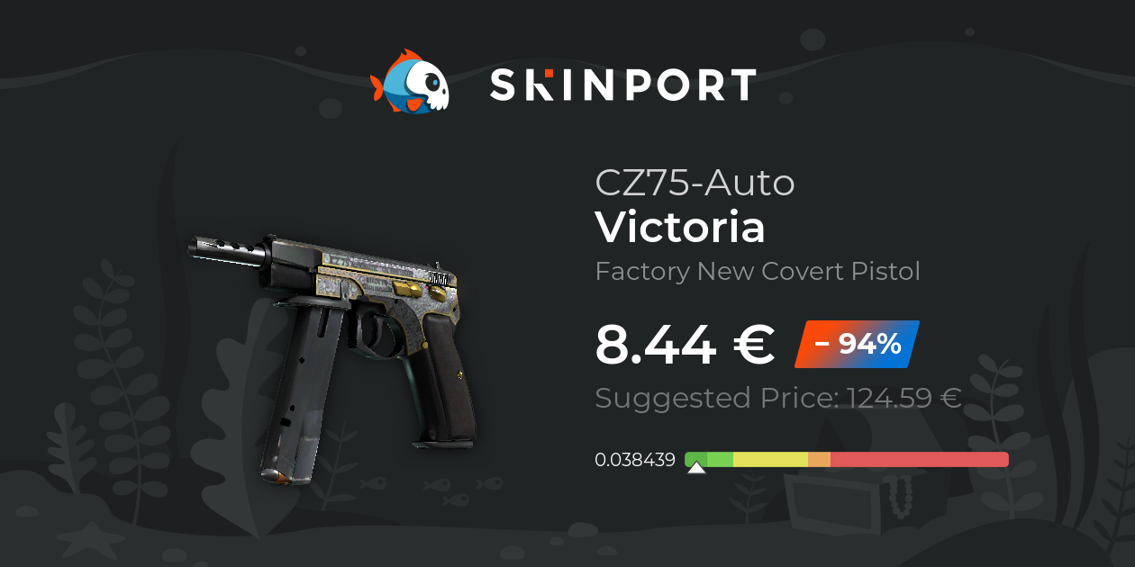 CZ75-Auto | Victoria (Factory New) - CS:GO - Skinport