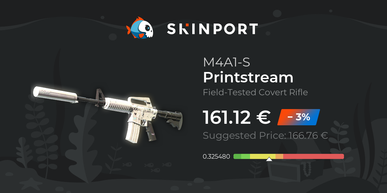 M4A1-S | Printstream (Field-Tested) - Counter-Strike 2 - Skinport