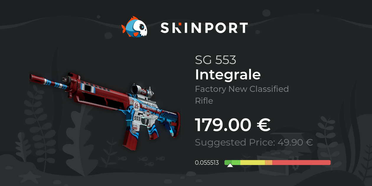 SG 553 | Integrale (Factory New) - Counter-Strike 2 - Skinport