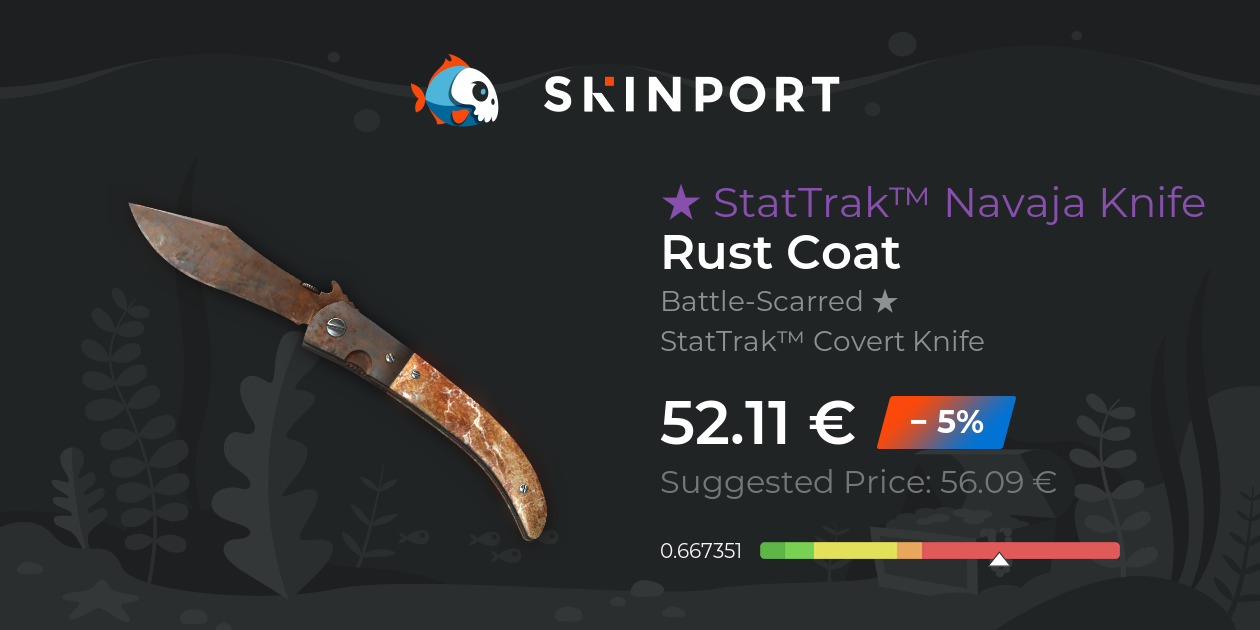StatTrak™ Navaja Knife | Rust Coat (Battle-Scarred) - Counter-Strike 2 ...