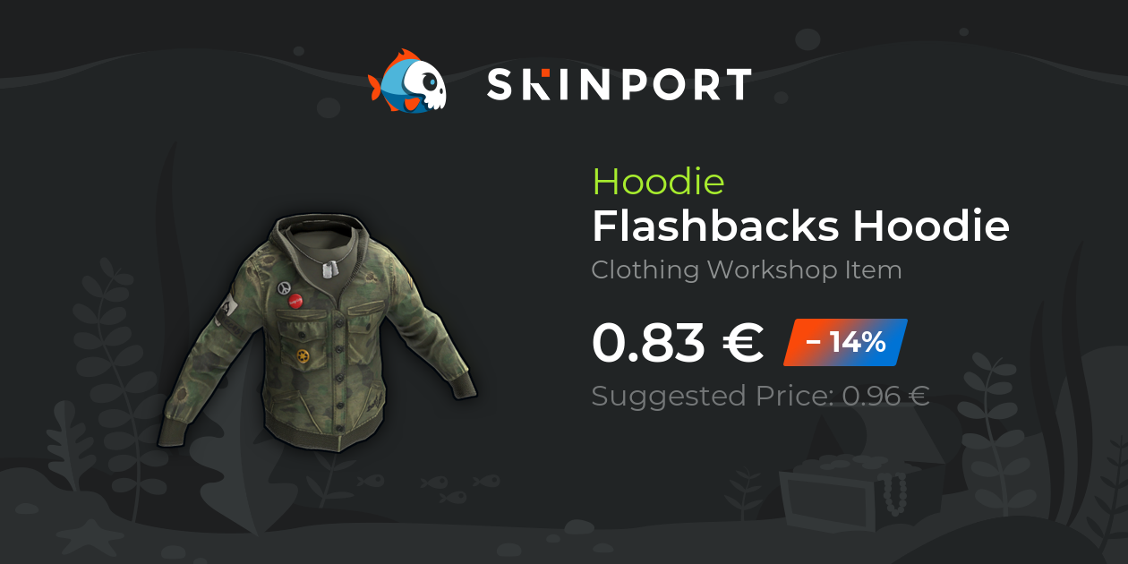 Flashbacks Hoodie - Rust - Skinport