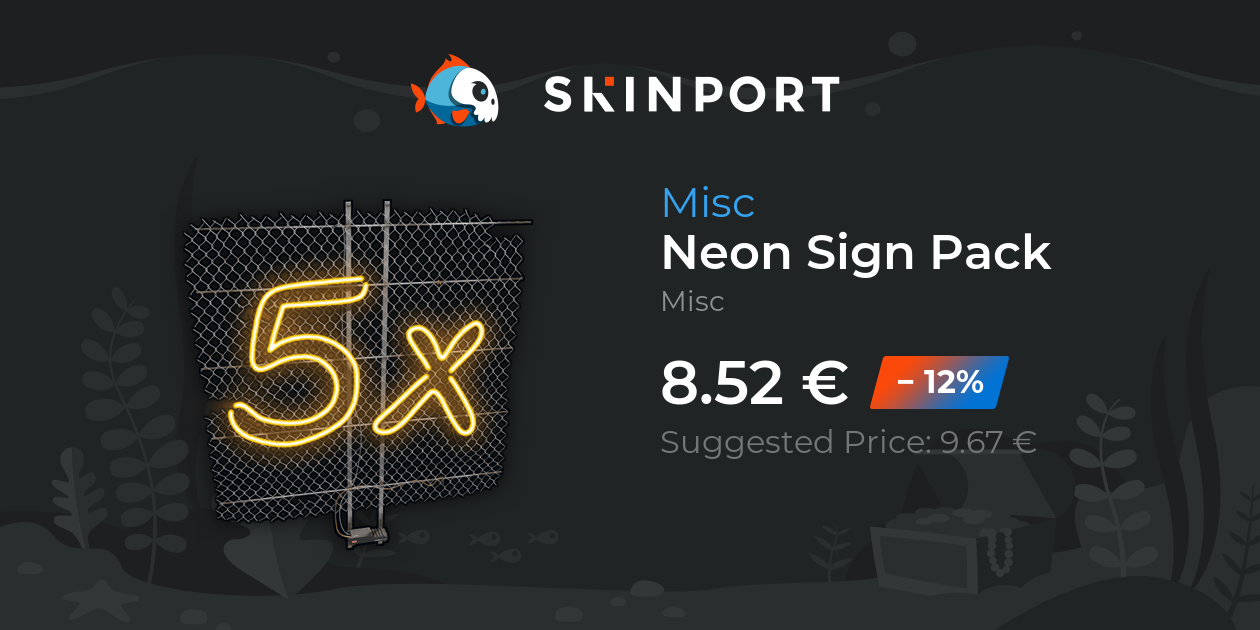 Neon Sign Pack - Rust - Skinport