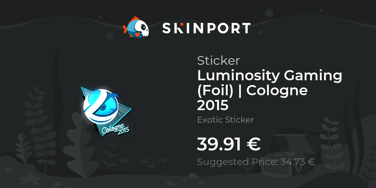 Sticker | Luminosity Gaming (Foil) | Cologne 2015 - CS2 - Skinport