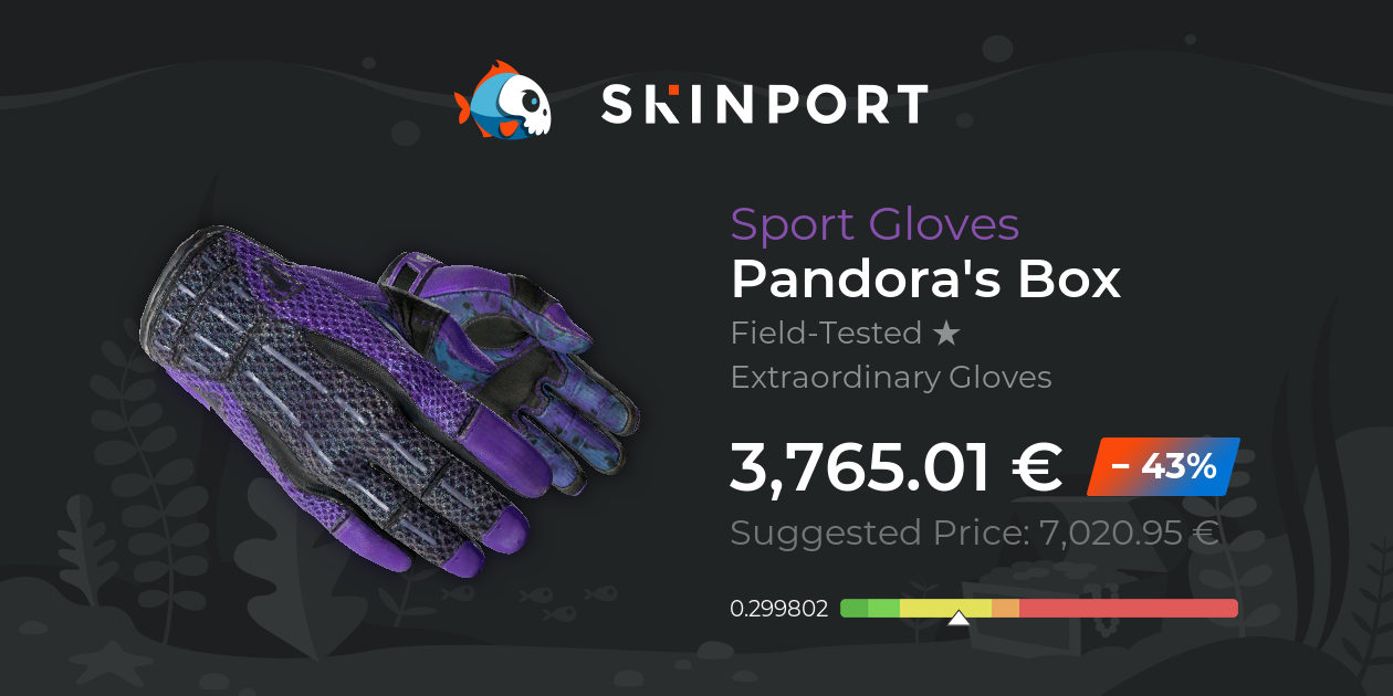 Sport Gloves Pandora's Box (FieldTested) CS2 Skinport