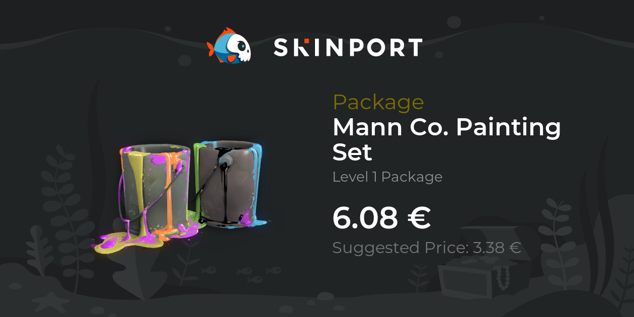 Mann Co. Painting Set Team Fortress 2 Skinport