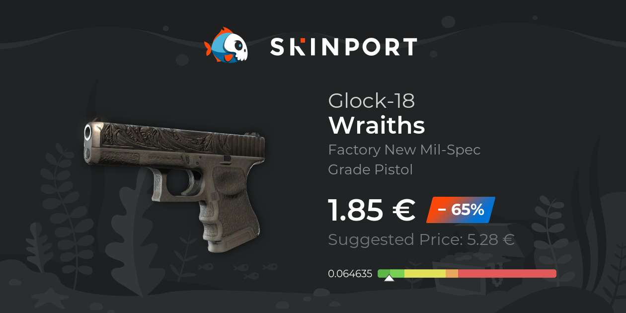 Glock-18 | Wraiths (Factory New) - Counter-Strike 2 - Skinport