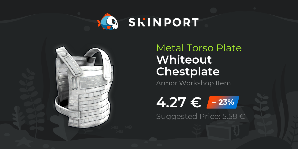 Whiteout Chestplate Rust Skinport