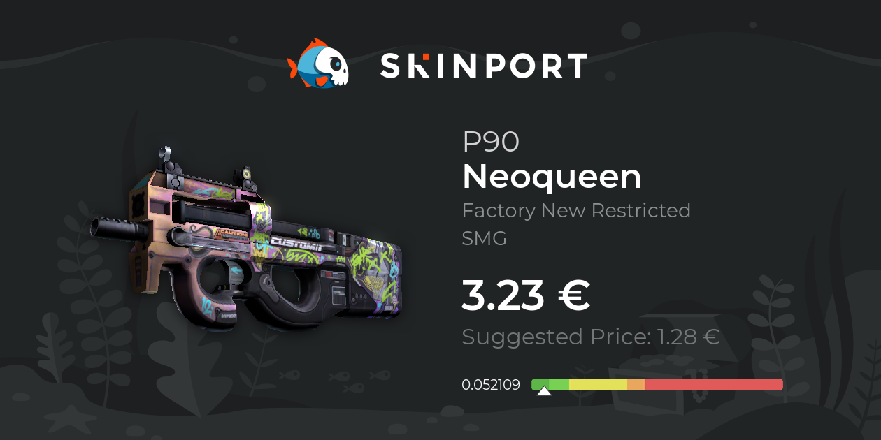 P90 | Neoqueen (Factory New) - Counter-Strike 2 - Skinport
