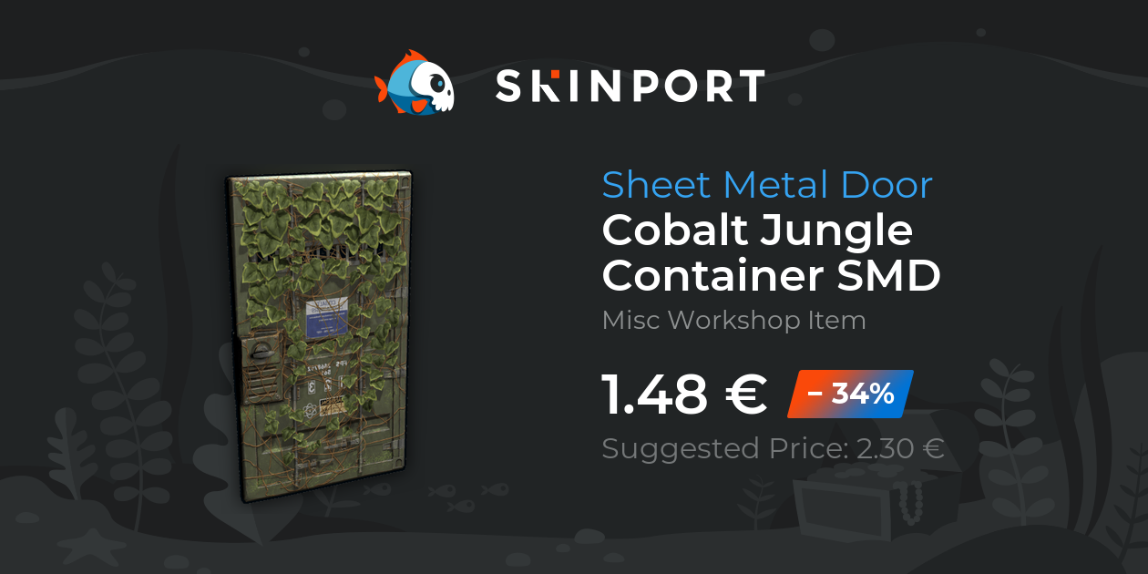 Cobalt Jungle Container SMD - Rust - Skinport